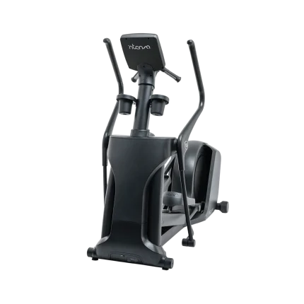 Close-up of the Intenza 450ETi2S Winteractive console, displaying workout data in English, ideal for users across Abu Dhabi and the UAE looking for fitness equipment.