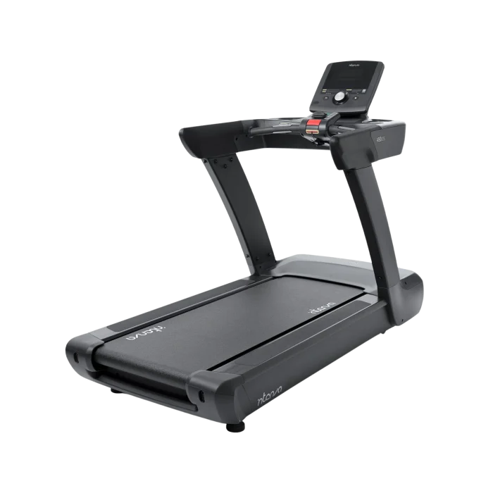 Intenza 450Ti2S Treadmill Hard Black in a luxury Dubai home gym setting, showcasing the 0-15% incline feature, perfect for fitness enthusiasts in the UAE.
