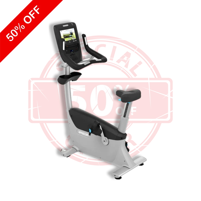 Precor Upright Bike UAE with P62 Console - UBK 865 - Full View