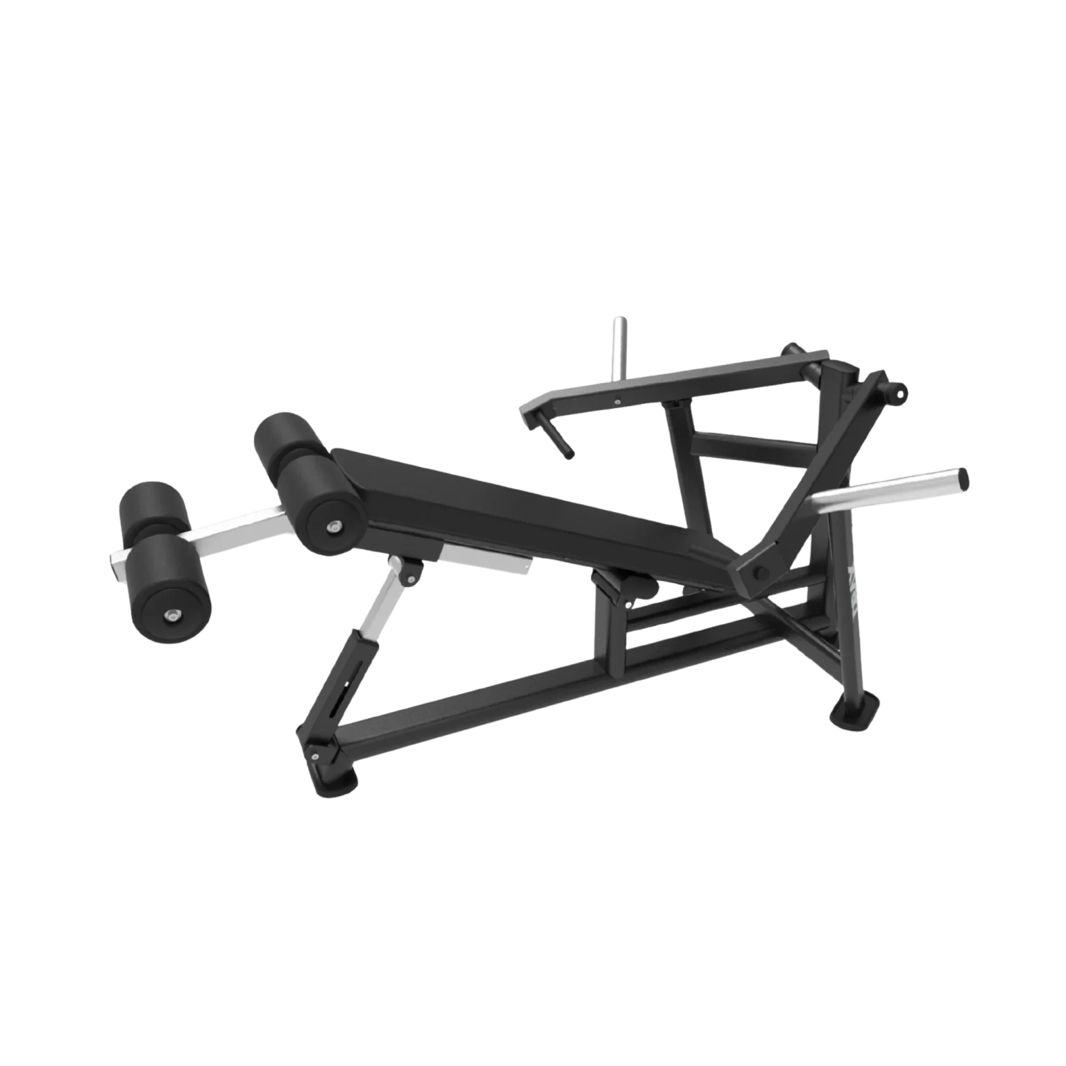 Drax TWF-106 Plate Loaded Decline Bench in a modern Dubai home gym, showcasing its heavy-duty construction and adjustable decline angle, ideal for chest workouts in the UAE