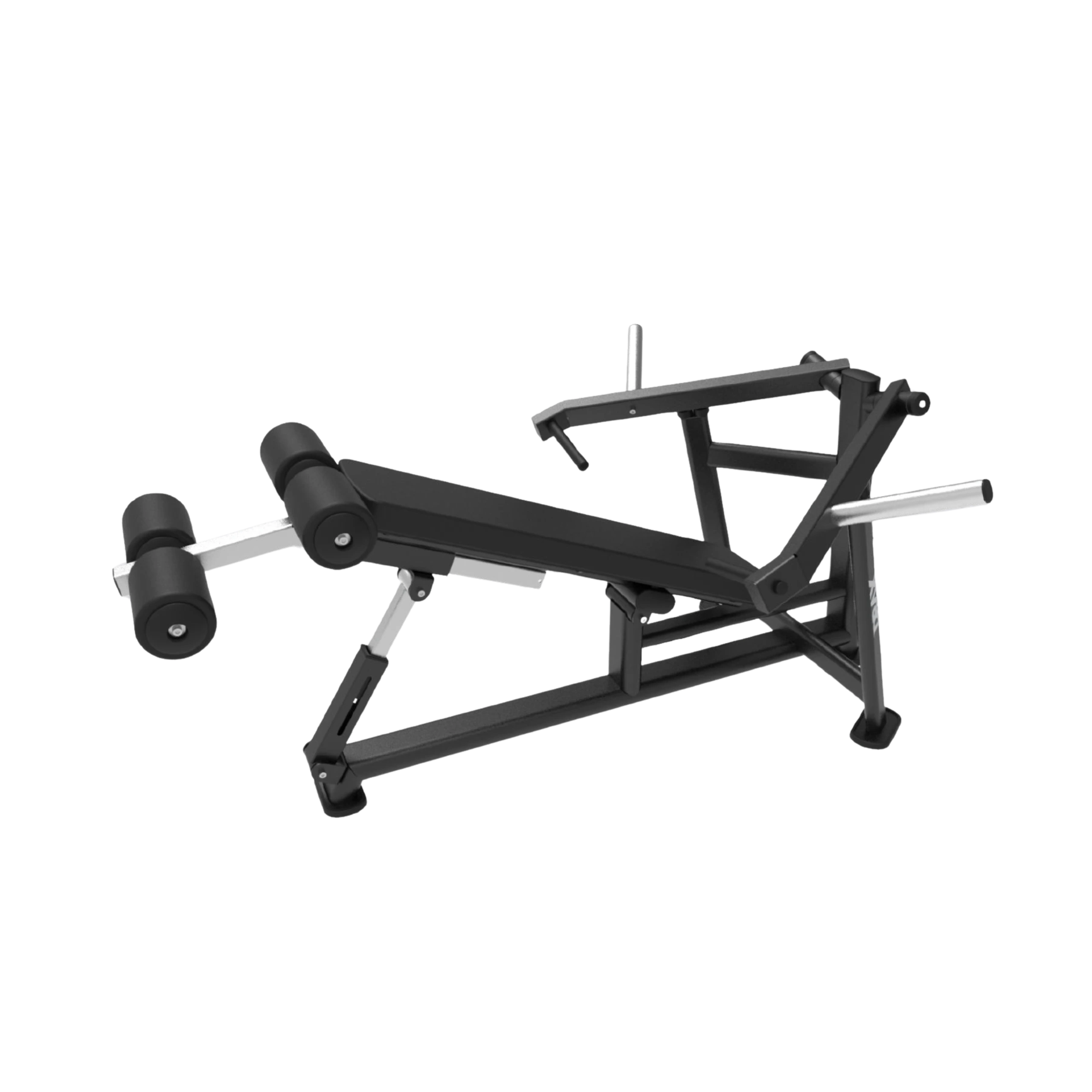 drax-hammer-bench Drax TWF-106 Plate Loaded Decline Bench in a modern Dubai home gym, showcasing its heavy-duty construction and adjustable decline angle, ideal for chest workouts in the UAE