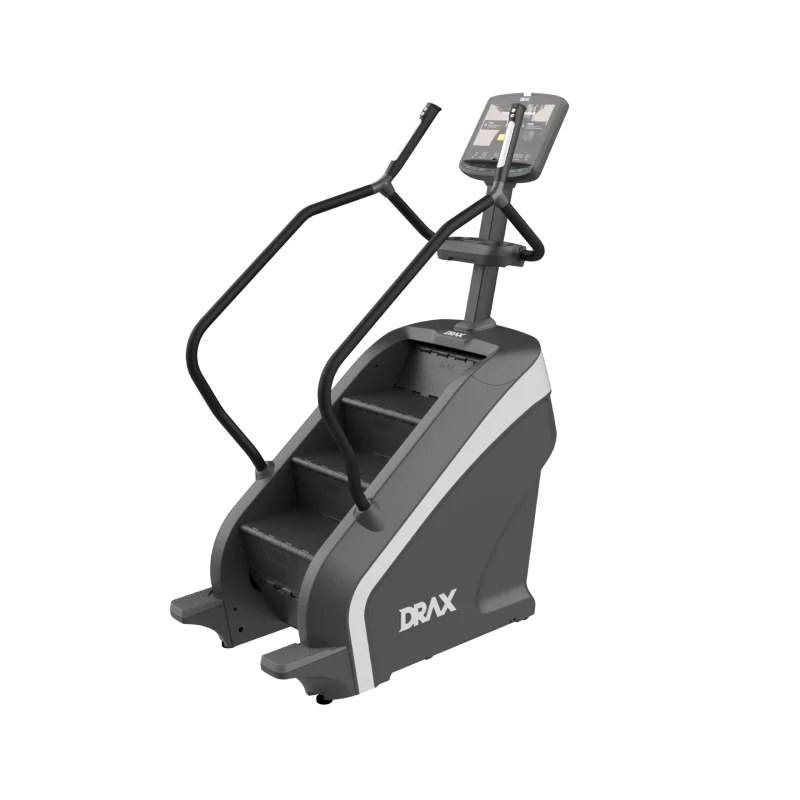 Home Main 21 Drax Stair Climber in a modern Dubai apartment, highlighting its low-noise operation and compact design, perfect for home fitness in the UAE. Buy stair climber online.