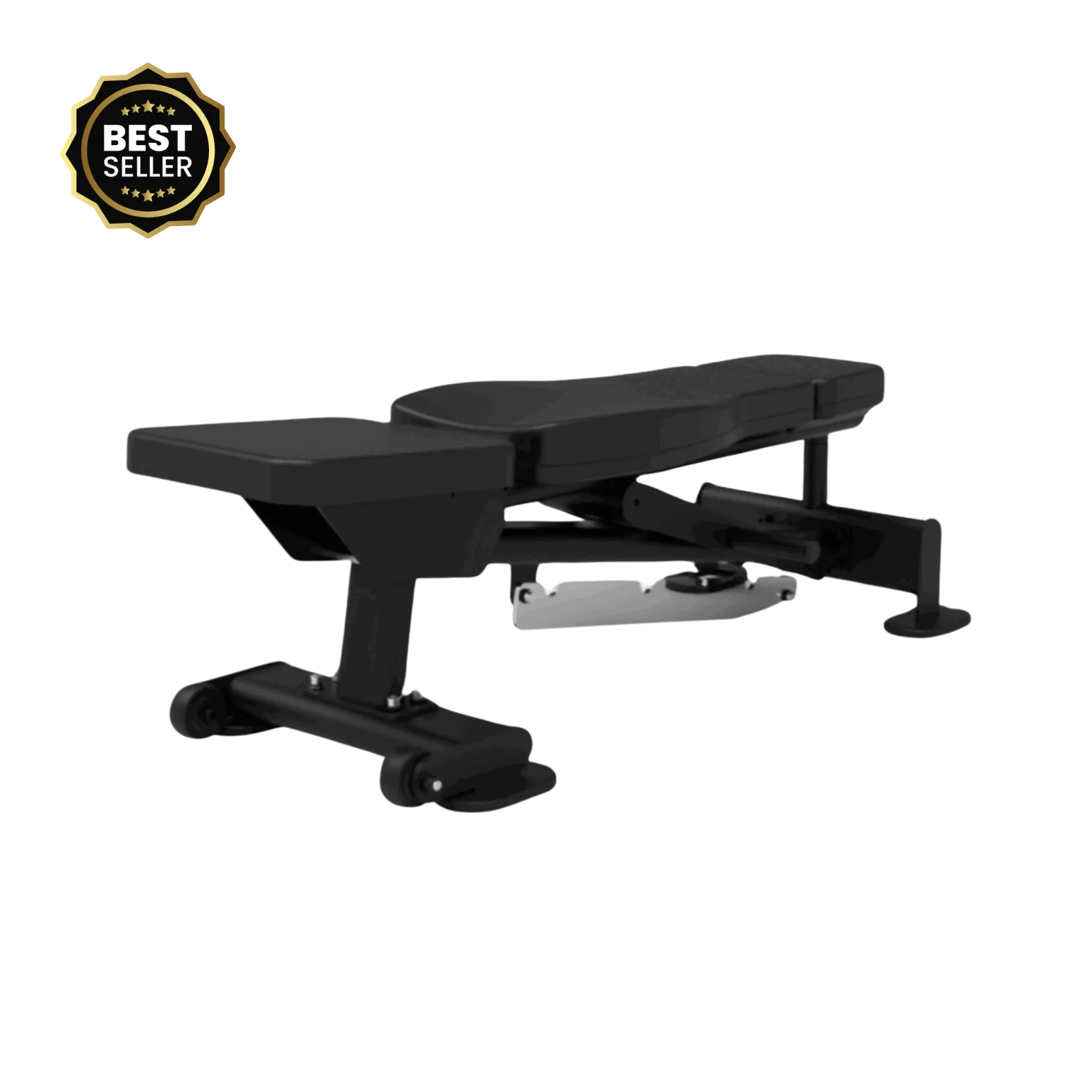 A Yanre Multi Adjustable Bench showcased in a modern Dubai home gym, highlighting its multiple adjustable positions for various exercises, emphasizing its versatility for comprehensive full-body workouts in a stylish UAE setting. This emphasizes versatility in Dubai.