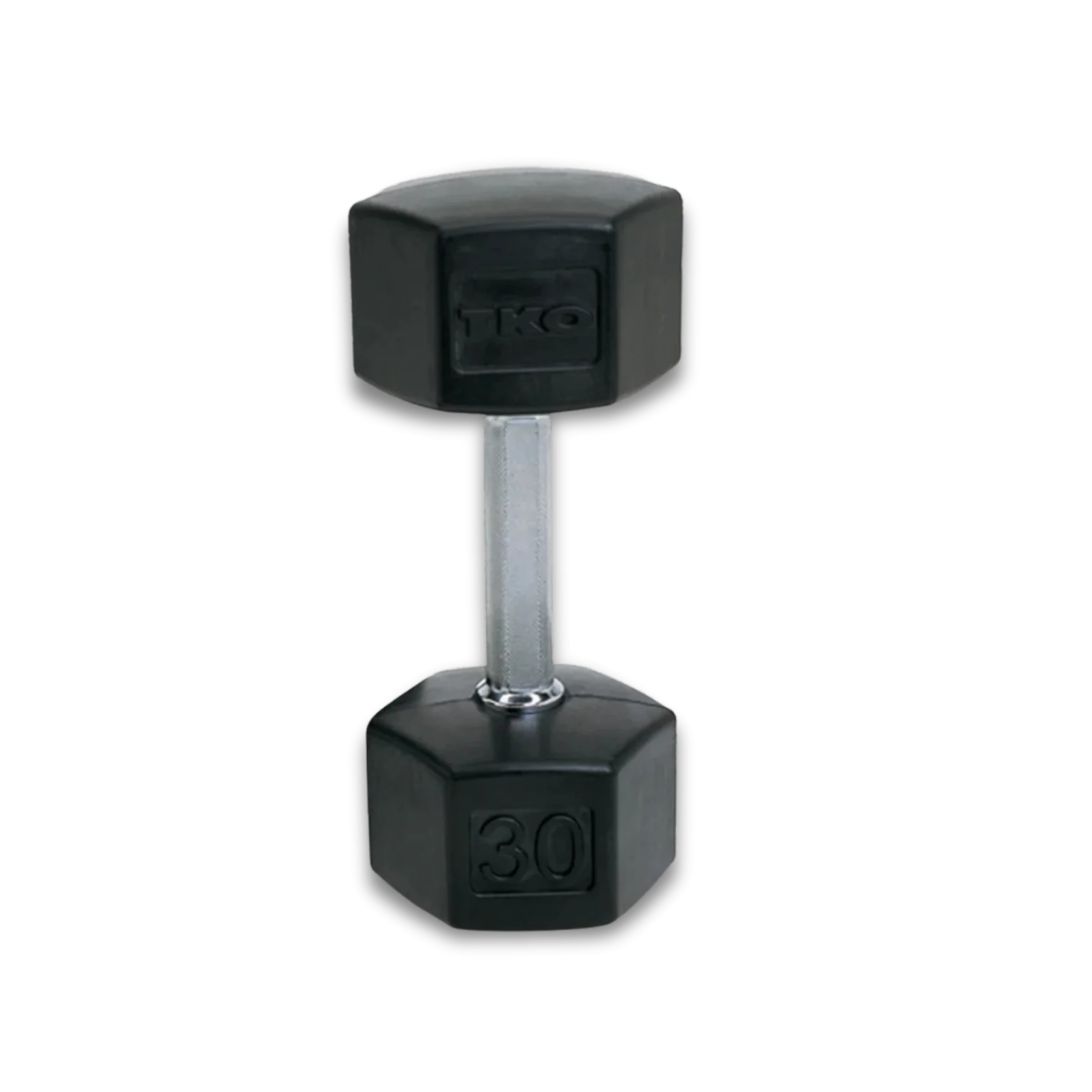 Close-up of the TRI GRIP Hex Dumbbell's patented Tri Grip® handle, highlighting its secure and comfortable grip for users in Abu Dhabi and across the UAE.