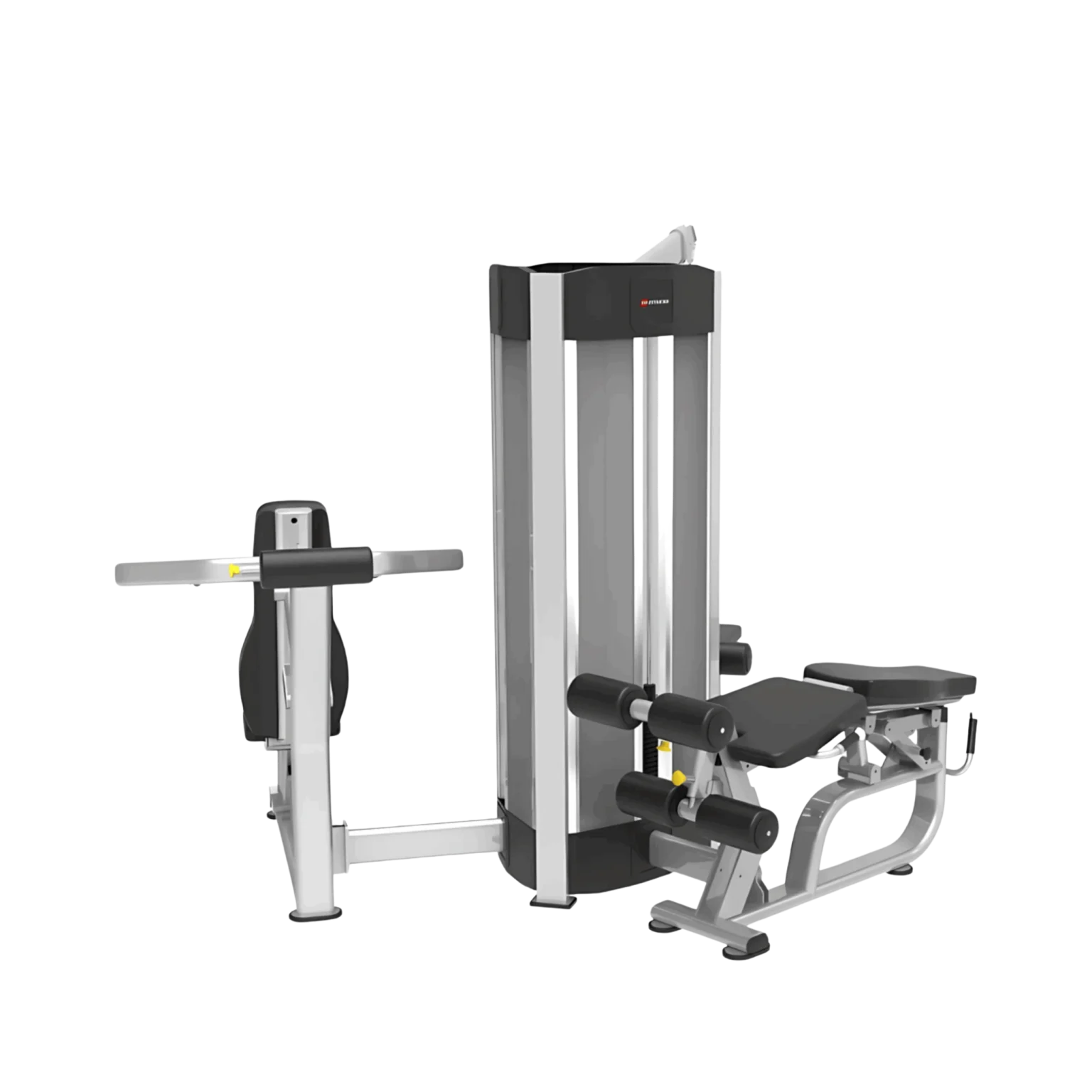 Demonstrating the Yanre 5336's capability, a person performs a standing cable crossover exercise using both adjustable columns, embodying functional strength training popular in the UAE. Their arms are extended, bringing the handles together to contract the chest muscles, utilizing the machine's dual weight stacks. This showcases the functional trainer's effectiveness for compound movements and building a balanced physique, a common goal for users of home gym equipment in Dubai or commercial facilities across Abu Dhabi and Sharjah (AED).