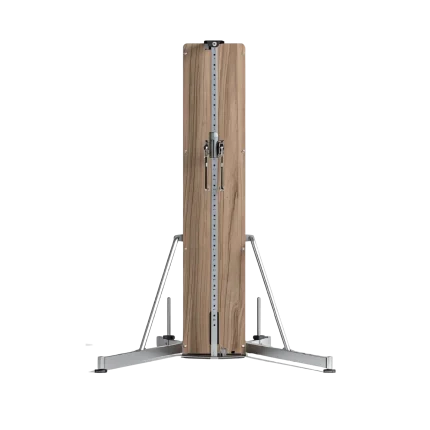 Matte Walnut Cable Cross UAE home gym machine XJ‑P01B2 strength trainer