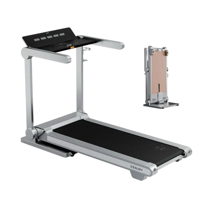 XJ‑XT11 treadmill UAE voice-controlled metallic paint leather fitness machine