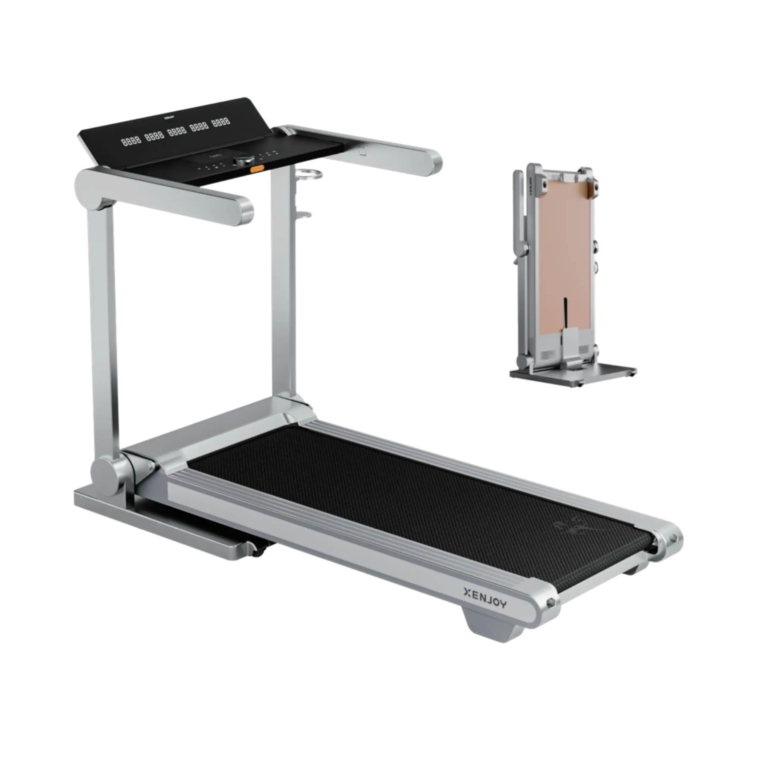 XJ‑XT11 treadmill UAE voice-controlled metallic paint leather fitness machine
