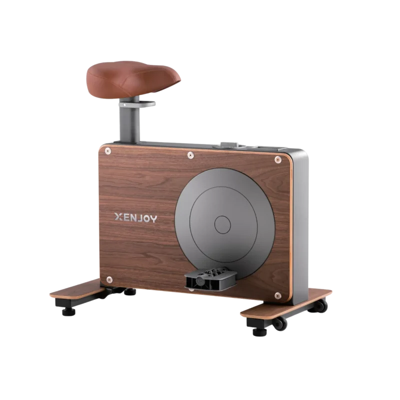 XS30B2 Walnut Exercise Bike UAE magnetic resistance manual dial cardio home gym