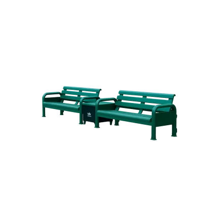 TP-108 Aluminum Alloy Rest Chair Set, forest green aluminum chair set, aluminum alloy sports seating, tennis court chair set with storage, professional sports venue seating