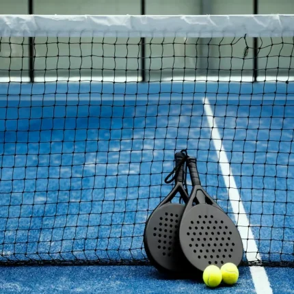 Padel Net, professional padel net, standard padel court net, 10m padel net with center strap, PVC headband padel net