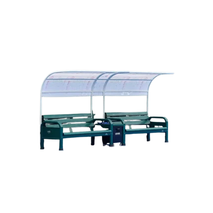 White Canopy for TP-108 Rest Chair Set, TP-108 rest chair sunshade, aluminum alloy canopy accessory, sports venue seating canopy, tennis court chair canopy